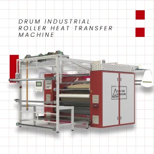 Drum Industrial Roller Heat Transfer Machine