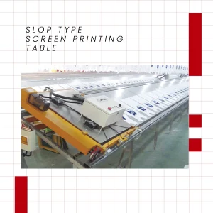 Meja Sablon Tipe Miring