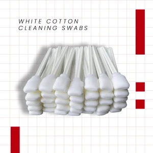 White Cotton Cleaning Swabs